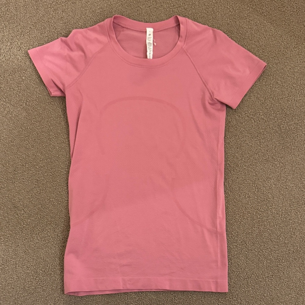 lululemon athletica Pink Short Sleeve Tee